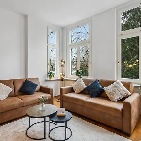 Apartmán Altbau-apartment 2 Sz Augustaplatz Kurpark & Gop Bad Oeynhausen